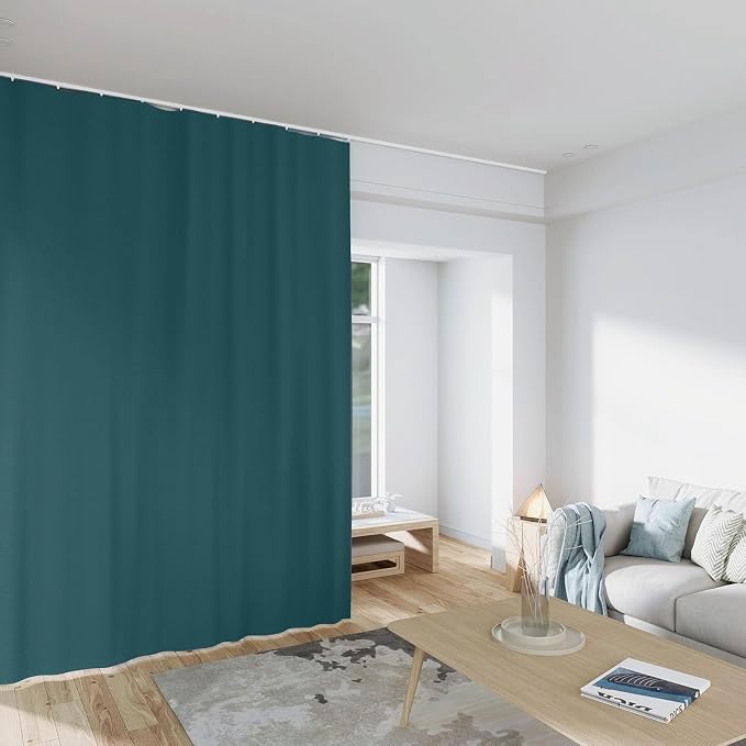 MaKefeile Room Divider Curtains Total Blackout Privacy Curtain Panel Room - Image 6