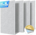 4 Pack Large Acoustic Panels Sound Absorbing by Unknown