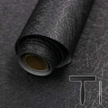 Black Silk Wallpaper Peel and Stick Embossed Self Adhesive Contact Paper 15.7" by Abyssaly