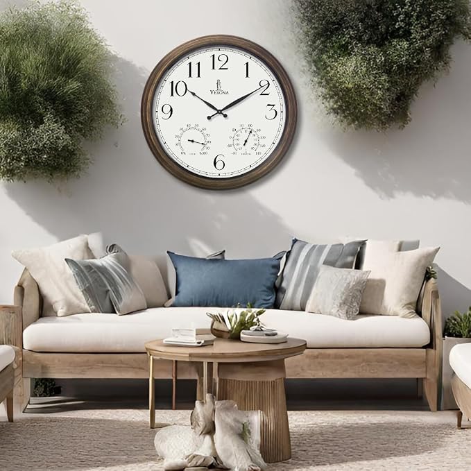 Outdoor Clocks for Patio Large Waterproof - Image 8