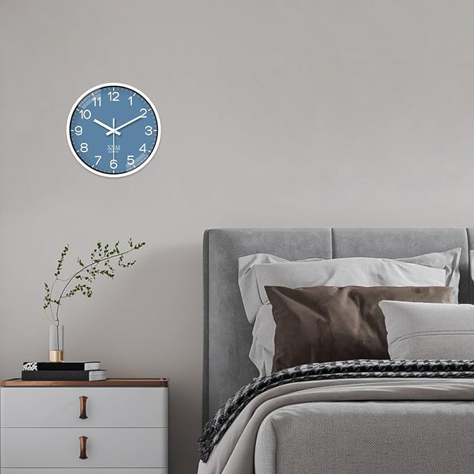 XNM Modern Wall Clocks Battery Operated Classic Analog Clock - Image 4