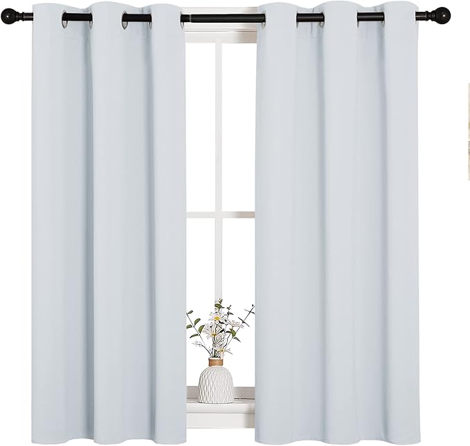 NICETOWN Room Darkening Draperies Curtains Panels, Window Treatment Thermal by NICETOWN