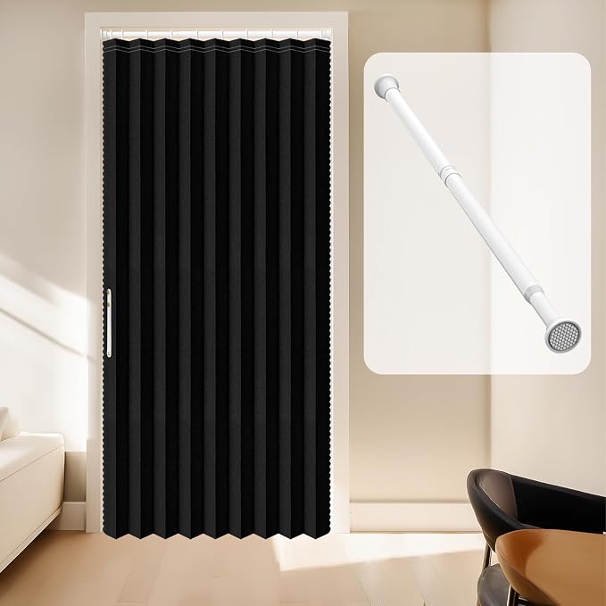 AJAZZ Blackout Sliding Door Curtains - Image 8