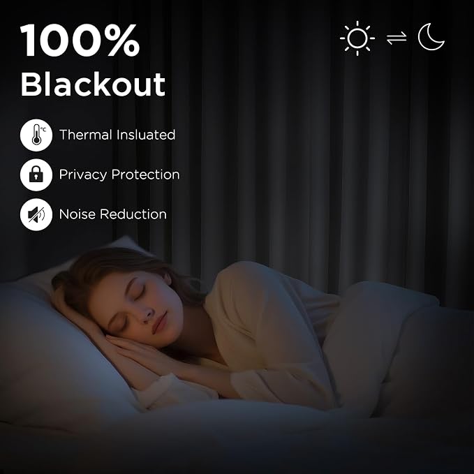 CUCRAF Custom Blackout Curtains - Image 2