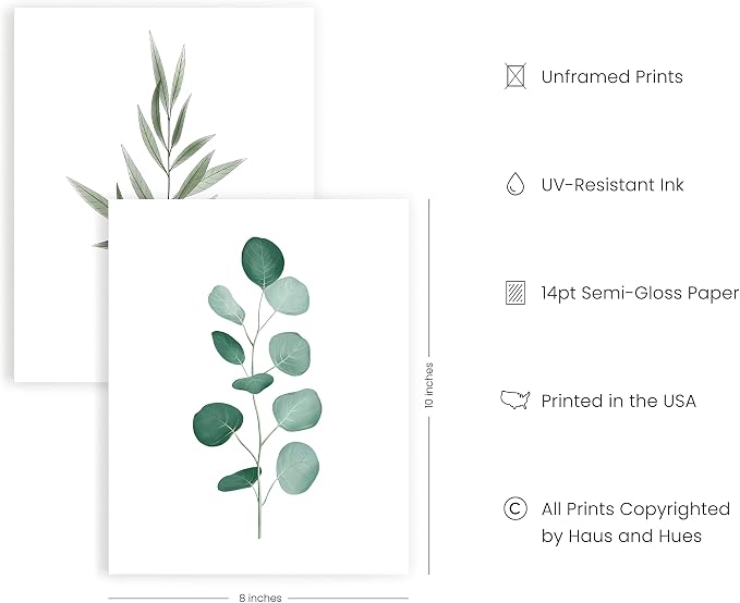 HAUS AND HUES Plant Wall Art - Image 2