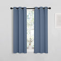 NICETOWN Thermal Insulated Curtains Blackout Draperies, Stone Blue, 29 by 40 by NICETOWN