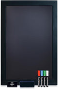 Magnetic Wall Chalkboard, Extra Large Size 20" x 30", Wood Frame, Chalkboard by BetterOfficeProducts