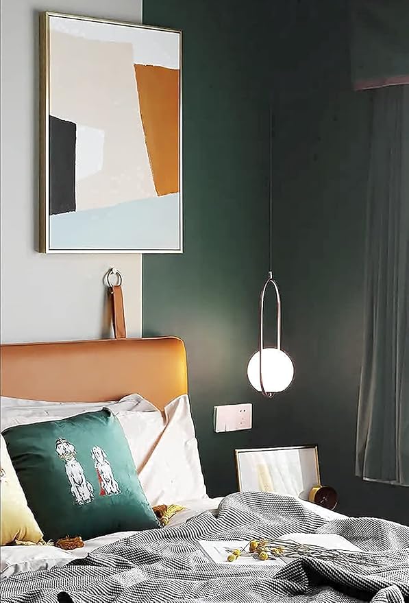 Dimoon 236''x23.6'' Green Peel and Stick Wallpaper Contact Paper Modern Self - Image 7