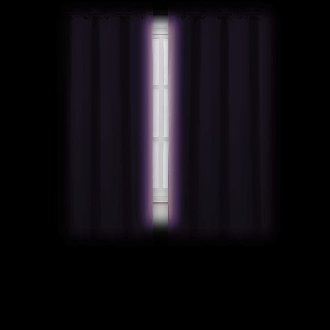 LEMOMO Lavender Blackout Curtains 66 x 63 Inch Length/Set of 2 Curtain - Image 3