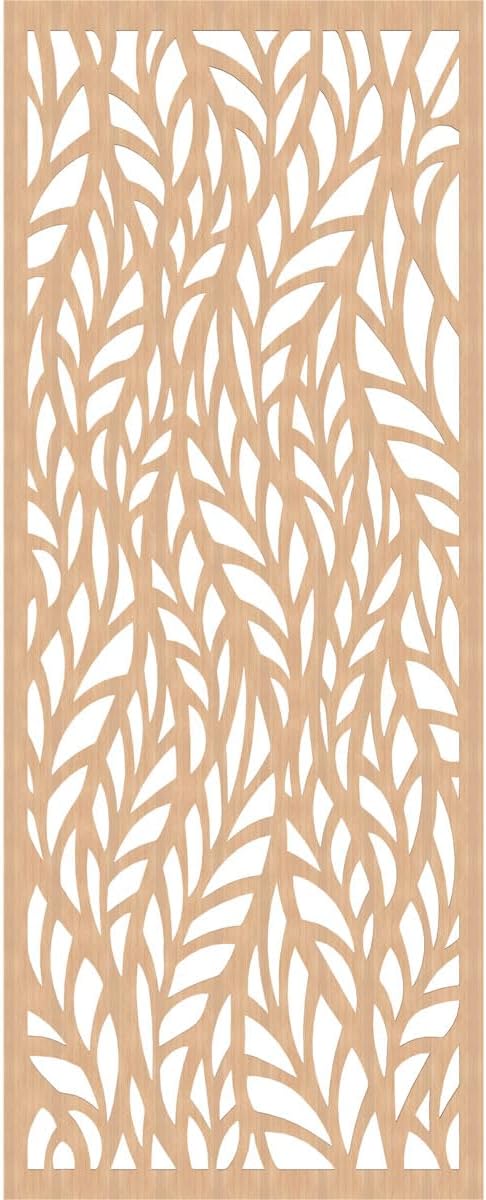 Ortonville Decorative Pierced Fretwork Wood Wall Panels, 33 3/8"W x 84 3/8"H x - Image 2