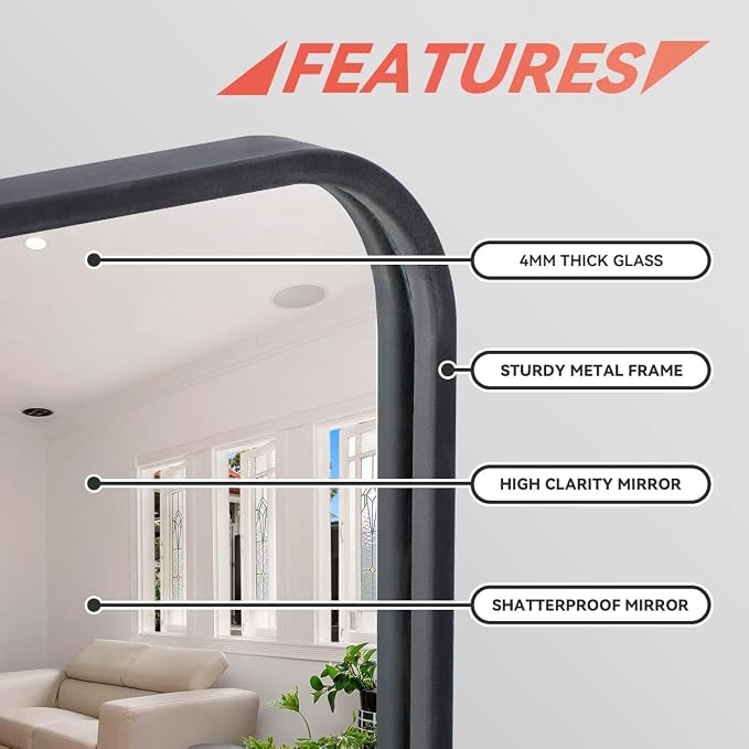 ZenStyle 2 Packs Wall Mount Mirror - Image 4