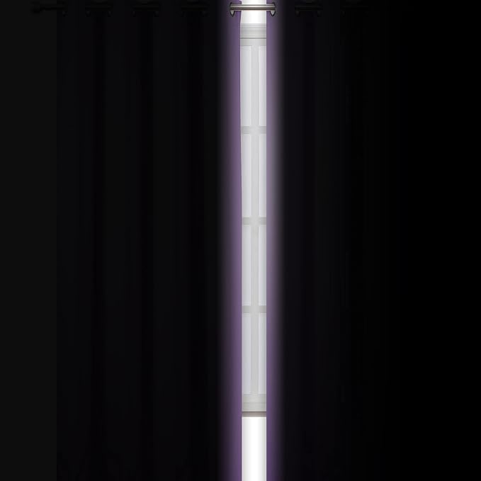 LEMOMO Lavender Blackout Curtains 38 x 63 Inch Length/Set of 2 Curtain - Image 3