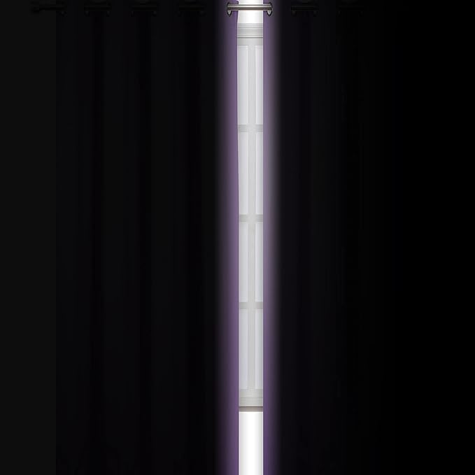 LEMOMO Lavender Blackout Curtains 42 x 63 Inch Length/Set of 2 Curtain - Image 3