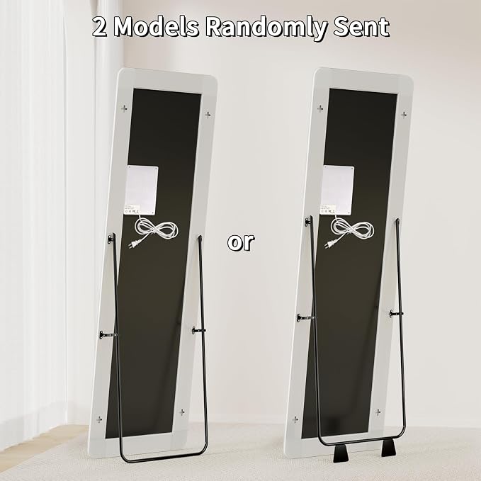 Koonmi LED Full Length Mirror, Lighted Floor Mirrors - Image 9
