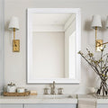 24" x 36" Rustic Wooden Framed Wall Mirror by nolsia