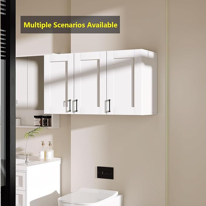 White Laundry Room Cabinets and Storage - Image 6