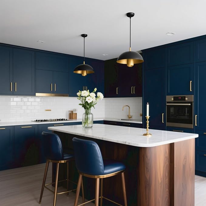 Yancorp 16"x120" Matte Blue Contact Papaer Peel and Stick Wallpaper Vinyl Wrap - Image 7