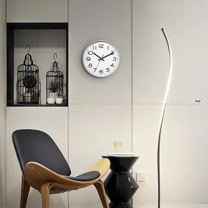 NUOVO Wall Clock Number Quartz Large Decorative Wall Clock Quiet Wall Clocks - Image 5