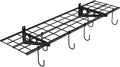FLEXIMOUNTS Garage Wall Shelving, 1x4 ft, Includes 6 Bike Hooks, Wall Shelf by FLEXIMOUNTS