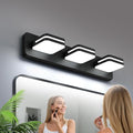 360° Rotate LED Dimmable Bathroom Vanity Light Fixtures, 1300LM Acrylic Matte by Torondo