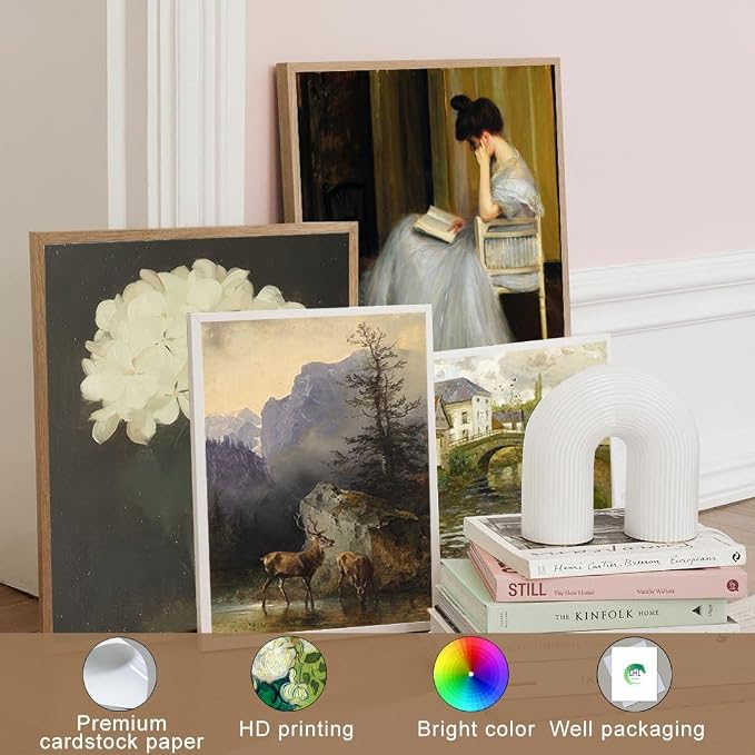 LANCHI95 15 Pcs Vintage Wall Art Decor, Vintage Posters - Image 4