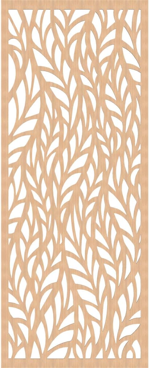 Ortonville Decorative Pierced Fretwork Wood Wall Panels, 37 3/8"W x 94 3/8"H x - Image 4