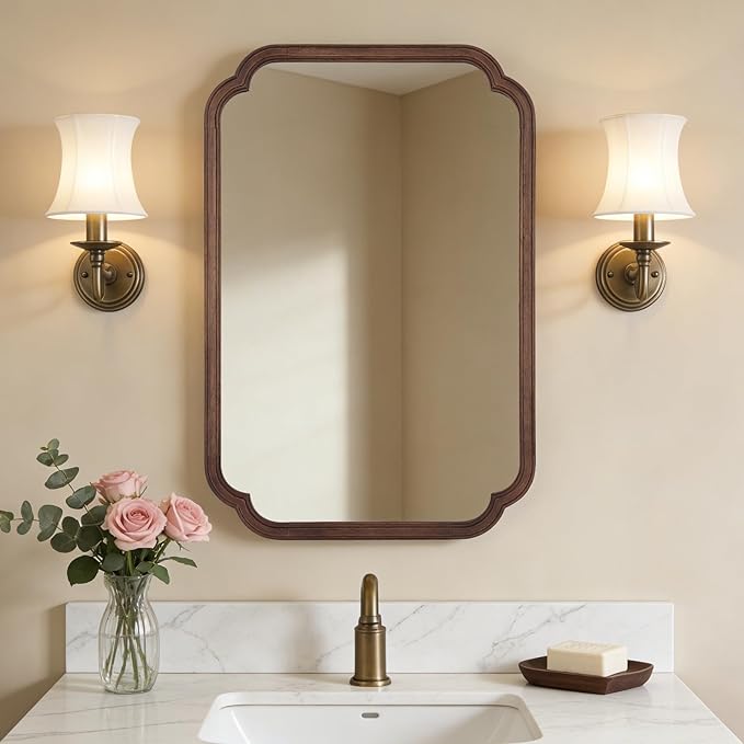 WallBeyond Wood Bathroom Mirror by WallBeyond