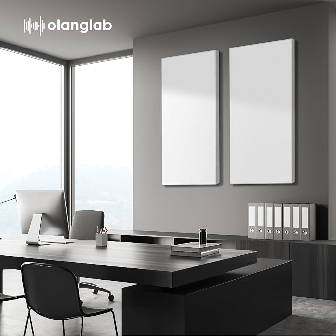 Olanglab Sound Acoustic Panels 2 Pack, Large Sound Proof Panels - Image 3