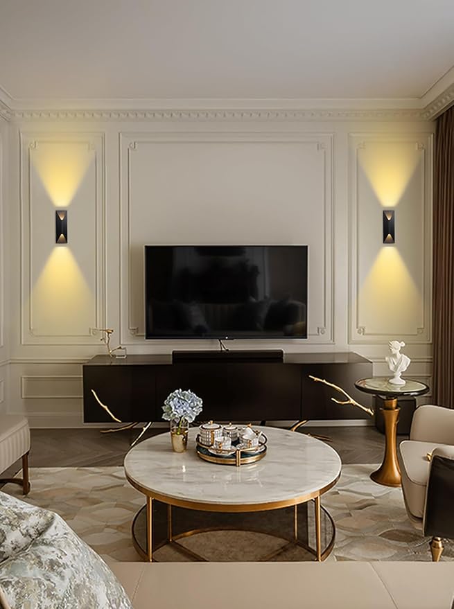 LEONLITE Dimmable LED Up Down Wall Light, CRI 90+, IP65 Waterproof, 10%-100% - Image 8