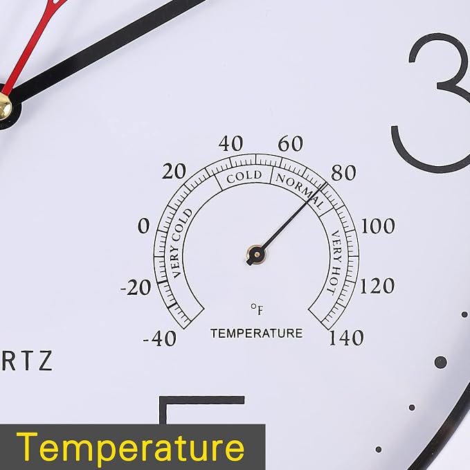 Wall Clock, Sweep Silent Movement Accurate Clocks - Image 6