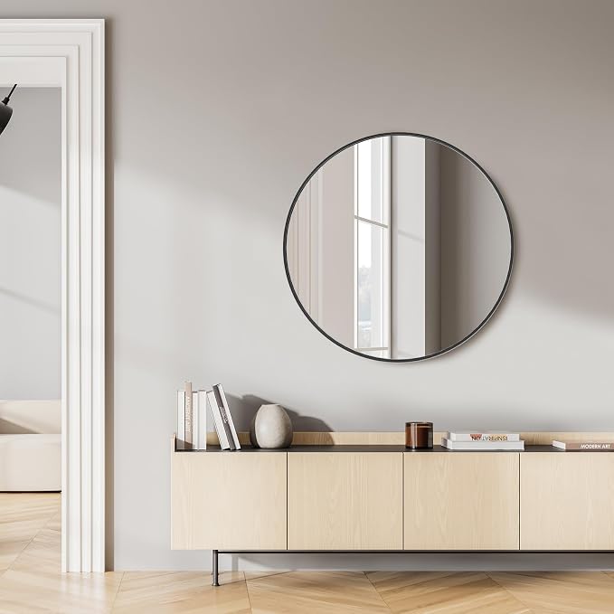 Sweetcrispy 30in Round Bathroom Mirrors - Image 5
