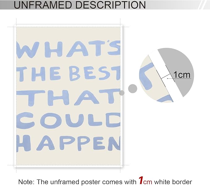 Yaasilinage Daily Reminder Positive Canvas Wall Art, Positive Affirmations Wall - Image 3
