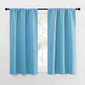 NICETOWN Kitchen Curtains for Small Windows, Privacy Thermal Insulated Blackout by NICETOWN