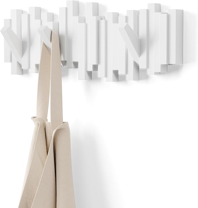 Umbra Sticks Wall-Mounted Coat Rack Rail Hook by Umbra