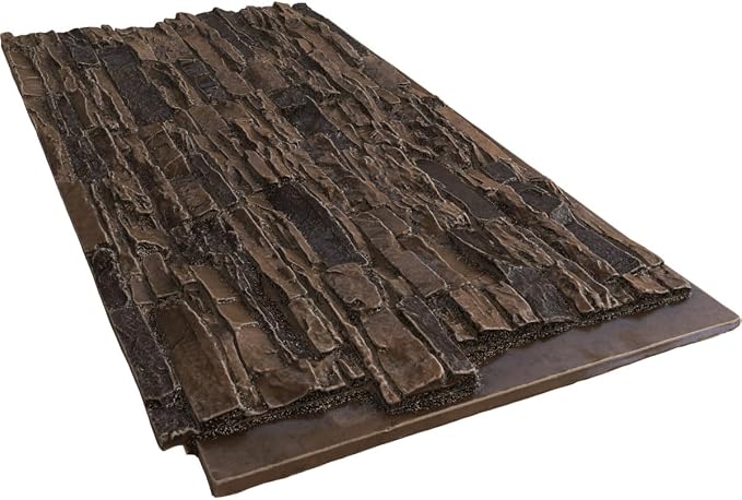 EverStone Canyon Ridge Faux Stone Panel, 45 3/4"W x 24 1/2"H x 1 1/4"D - Image 6