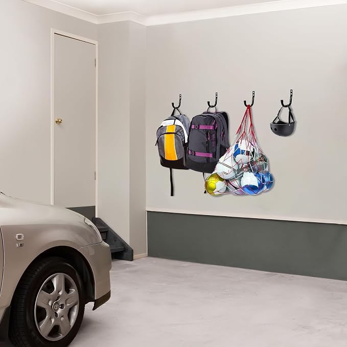 KURUI Large Metal Wall Hooks for Hanging Living Room/Bedroom/Garage - Image 4