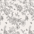 Froluya Black and Cream White Floral Wallpaper Peel and Stick Wallpaper by Froluya