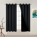 Yakamok 54 Inch Length 100% Blackout Curtains by Yakamok
