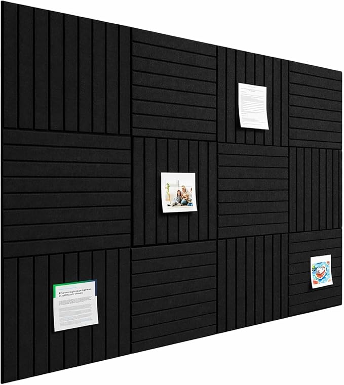 Large Cork Boards for Walls – 48 x 36 Self Adhesive Felt Wall Tiles - Image 7