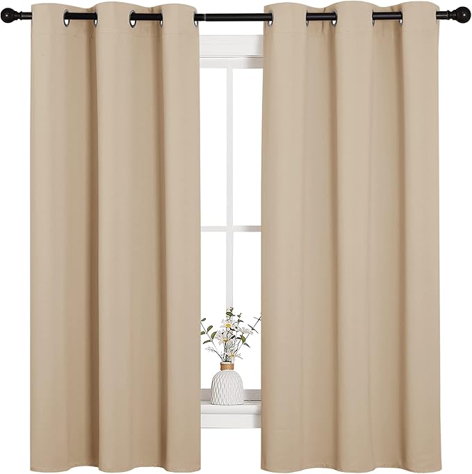 NICETOWN Thermal Insulated Grommet Room Darkening Curtains/Draperies/Panels by NICETOWN