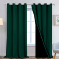 Yakamok 108 Inch Length 100% Blackout Window Curtain Panels, Full Light by Yakamok
