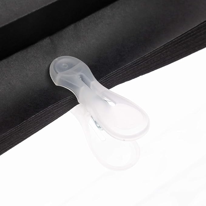Changshade 6 Pack Temporary Shades, Pleated Paper Blinds - Image 6