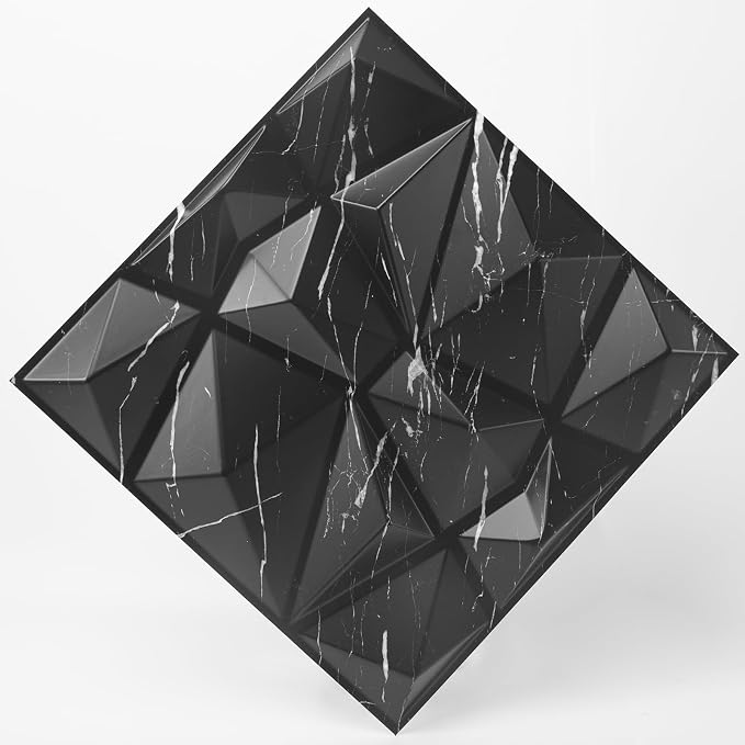 Art3d A10315BM 3D Diamond Design Paneling - Image 9