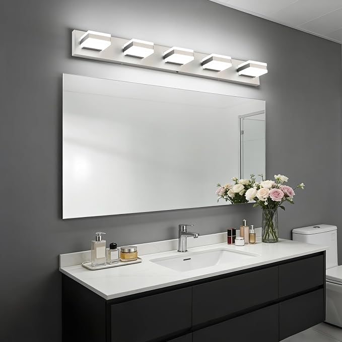 SOLFART Brushed Nickel Vanity Lights - Image 8
