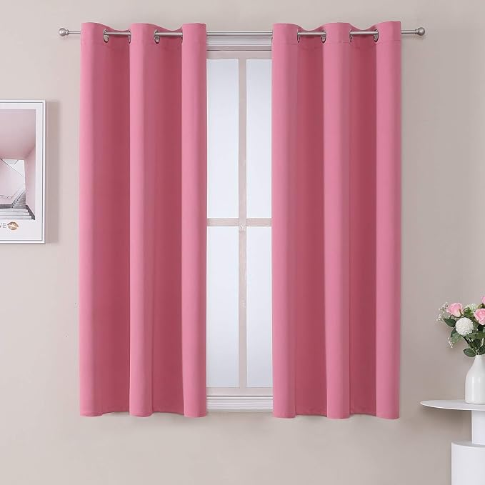 ChrisDowa Small Window Curtains 50 inches Long by ChrisDowa