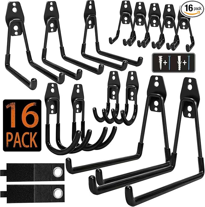 KOFANI Steel Garage Storage Hooks by KOFANI-USDirect