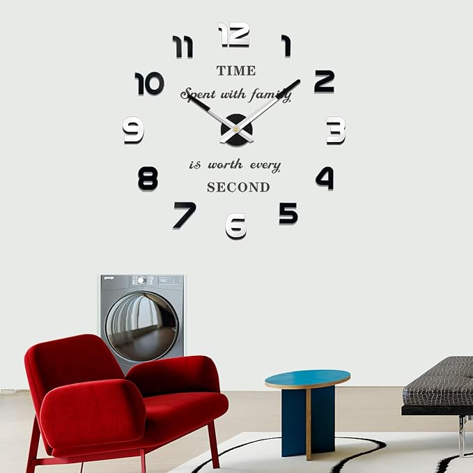 VANGOLD Design 3D Wall Clock for Classroom Decor - Image 9
