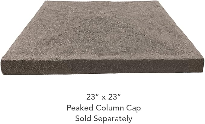 GenStone Faux Stacked Stone 90 Degree Outside Corner Panel 22.5" x 12" in - Image 5