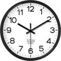 XNM 8 Inch Small White Classic Wall Clock by XNMwallclock