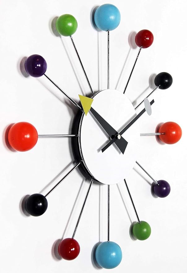 Infinity Instruments Orb Spoke Midcentury Modern 15 inch Retro Starburst Ball - Image 4